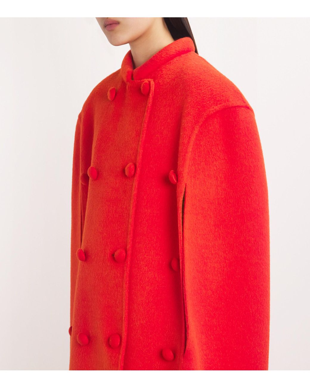 jil-sander-Orange-Wool-Blend-