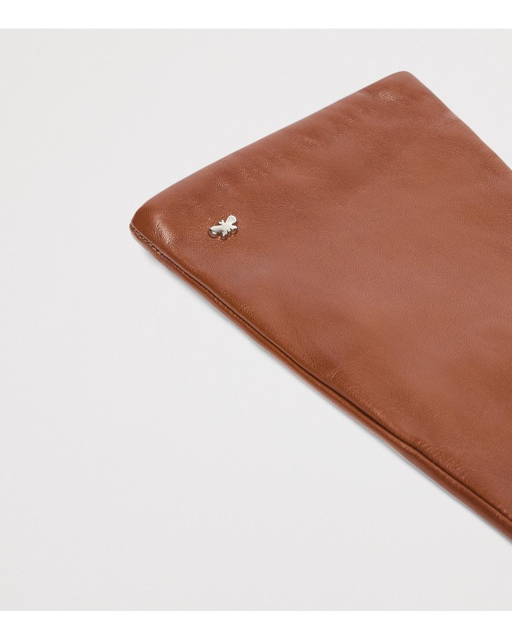 Weekend by Maxmara Brown Lamb Leather Gloves