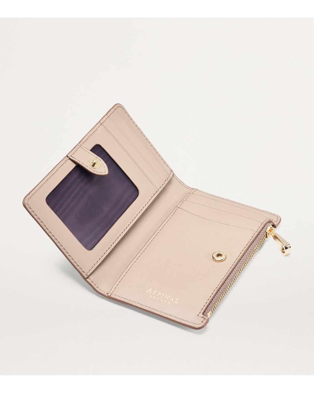 Aspinal Natural Small Mayfair Purse