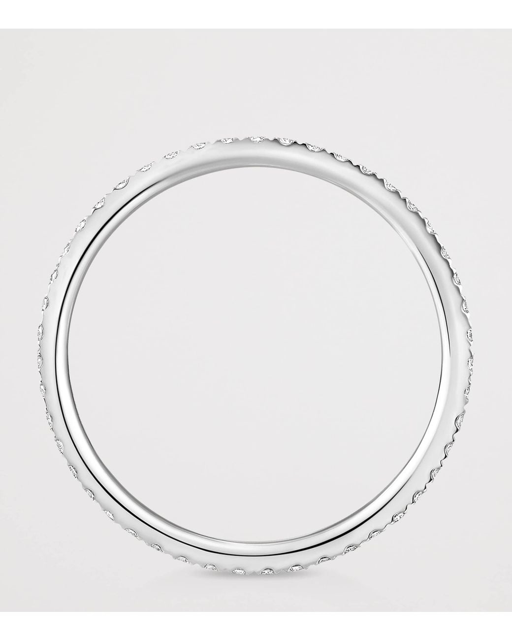 Messika White Gatsby And Diamond Pavé Wedding Ring