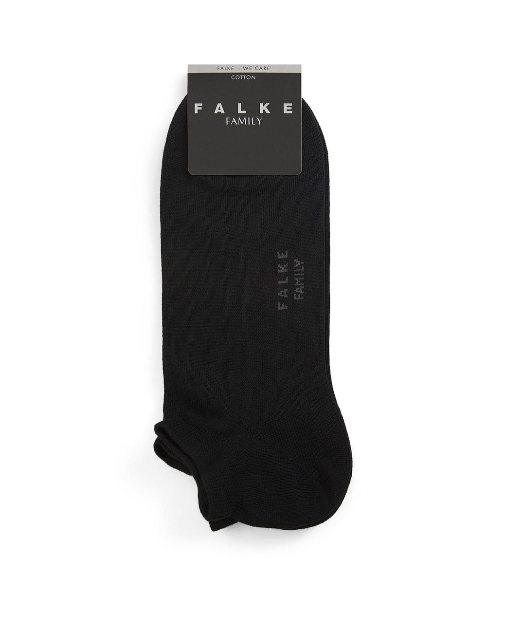 Falke Black Family Ankle Socks for men