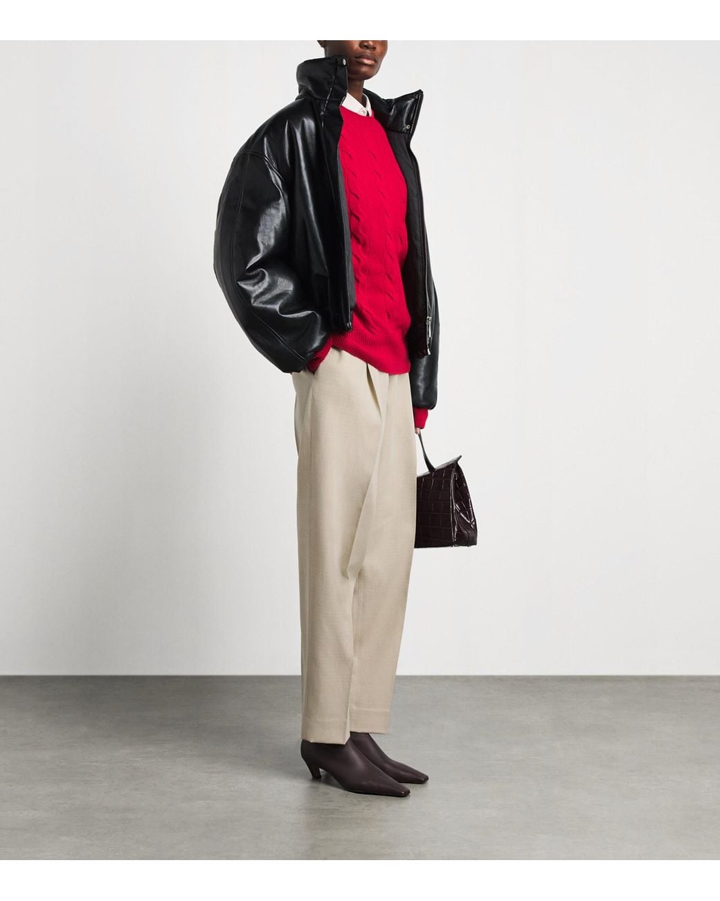 Rohe Natural Virgin Wool-Blend Daria Trousers