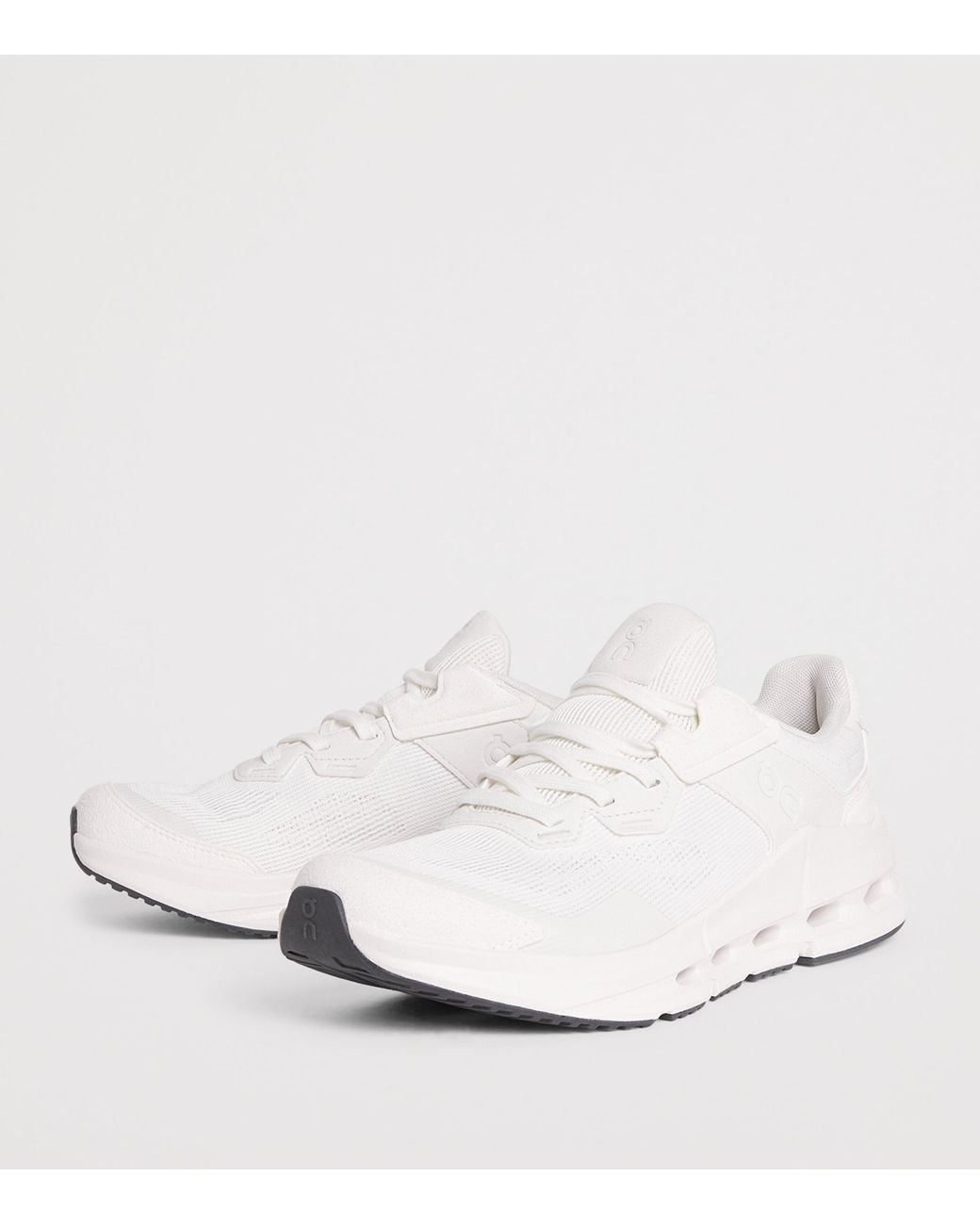 On Shoes White Cloudnova Rift Trainers