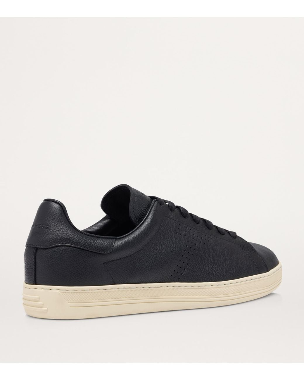 Tom Ford Blue Leather Warwick Sneakers for men