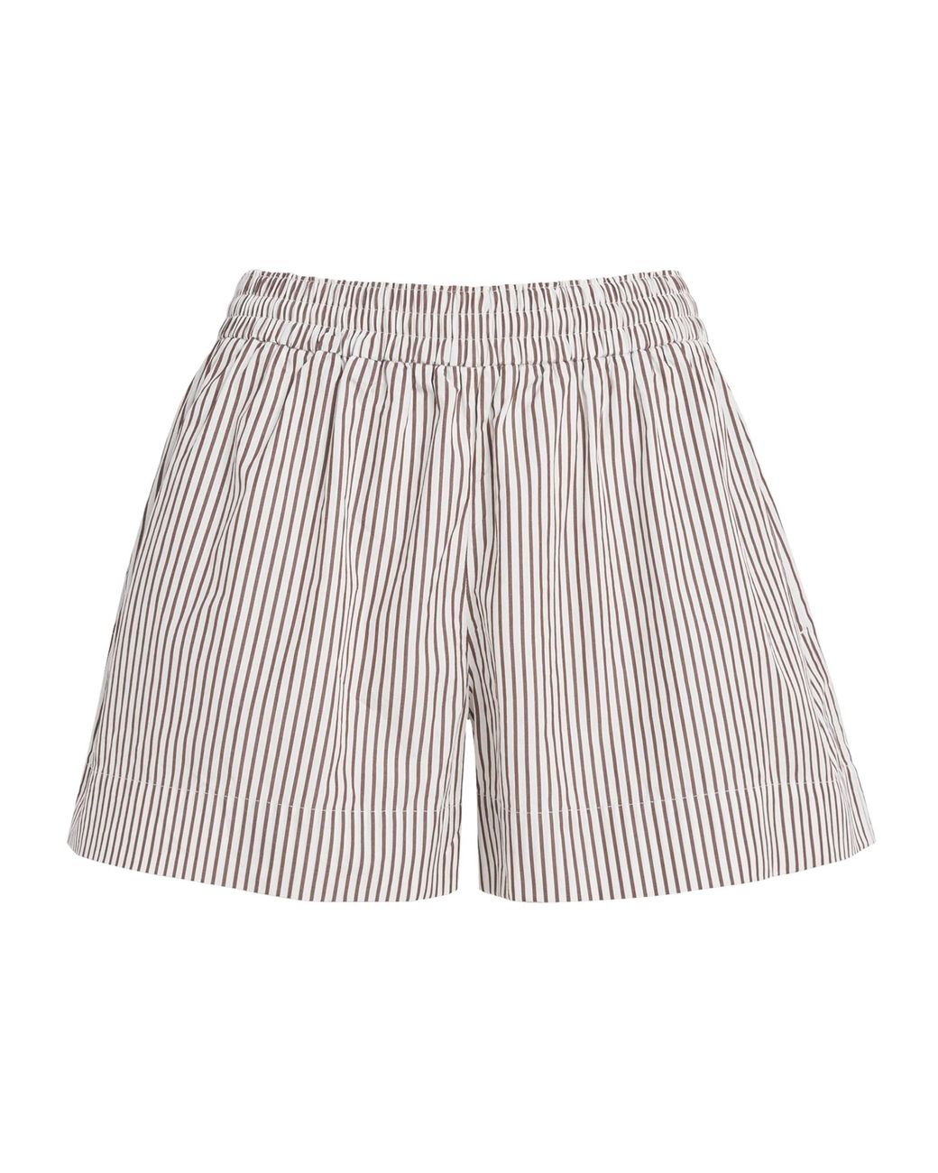 Suzie Kondi Multicolor Cotton Stripe Shkip Shorts