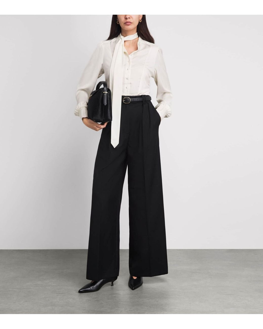 ME+EM White Jersey Layering Shirt