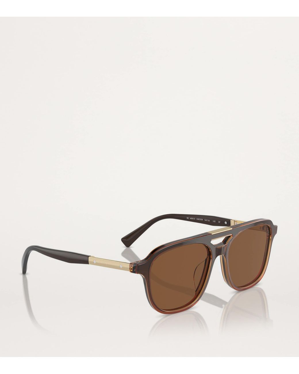 Brunello Cucinelli Brown Acetate Bc4001S Sunglasses for men