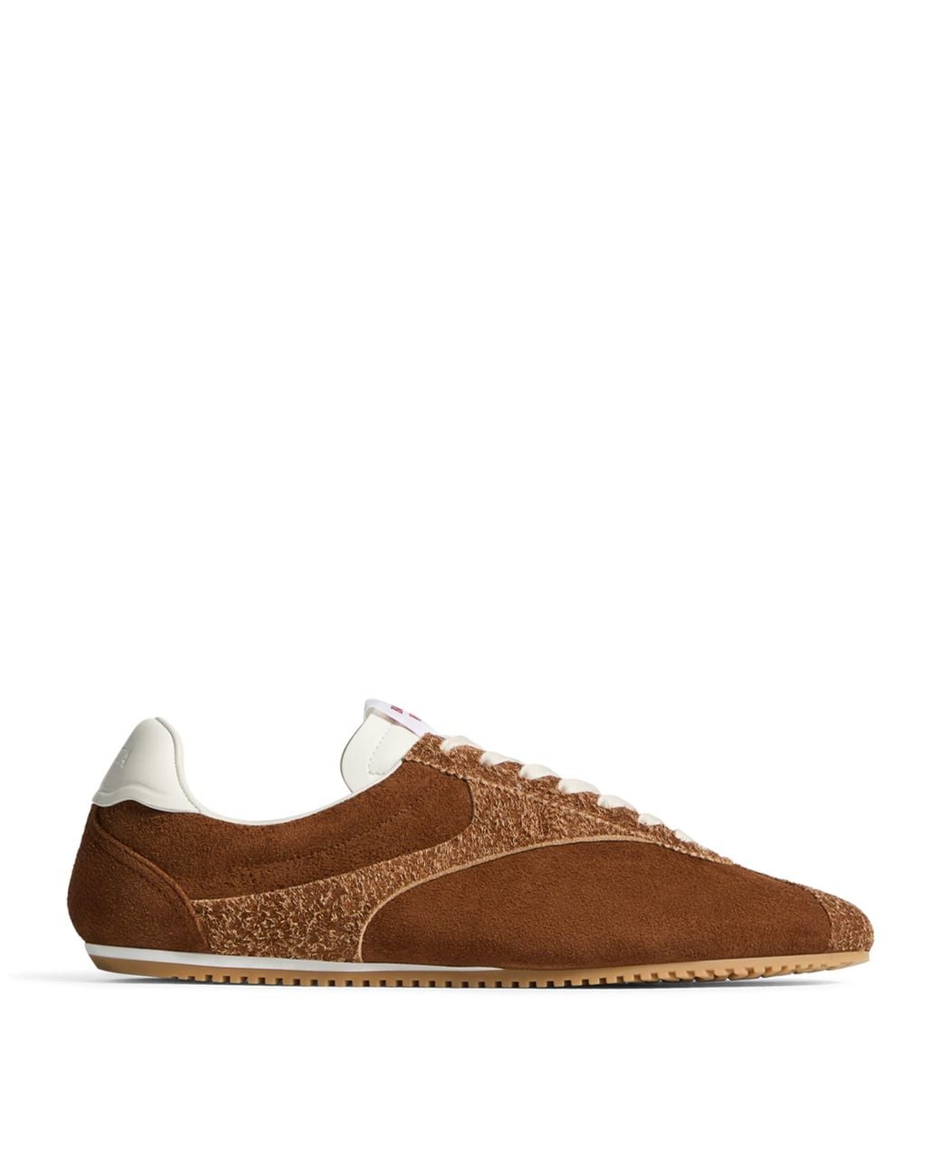 Bottega Veneta Brown Suede Shot Sneakers for men