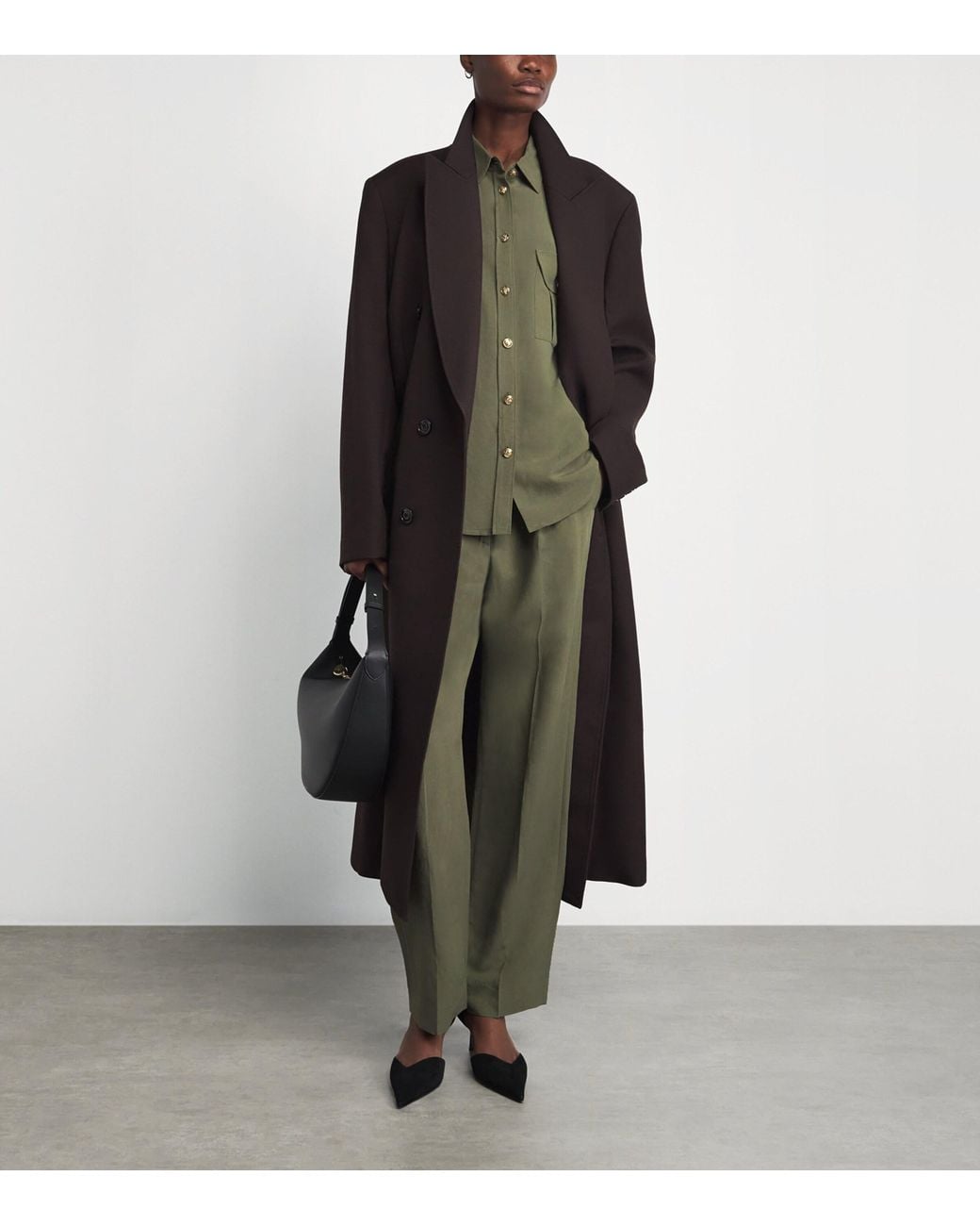 Blazé Milano Green Linen-Blend Rox Star Berber Shirt