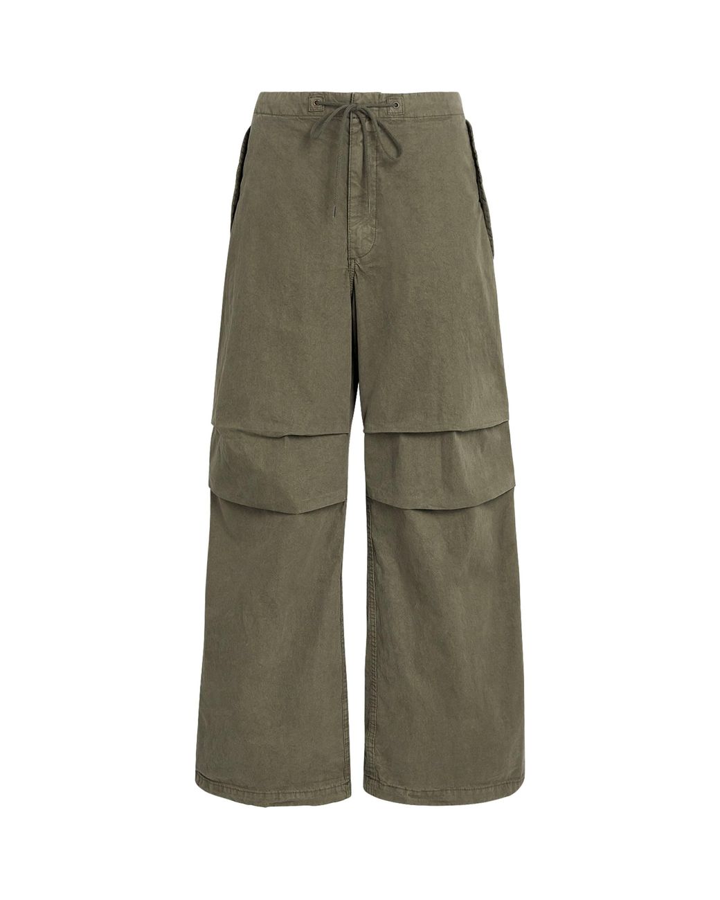 Re/done Green Cotton-Blend Outer Cargo Trousers
