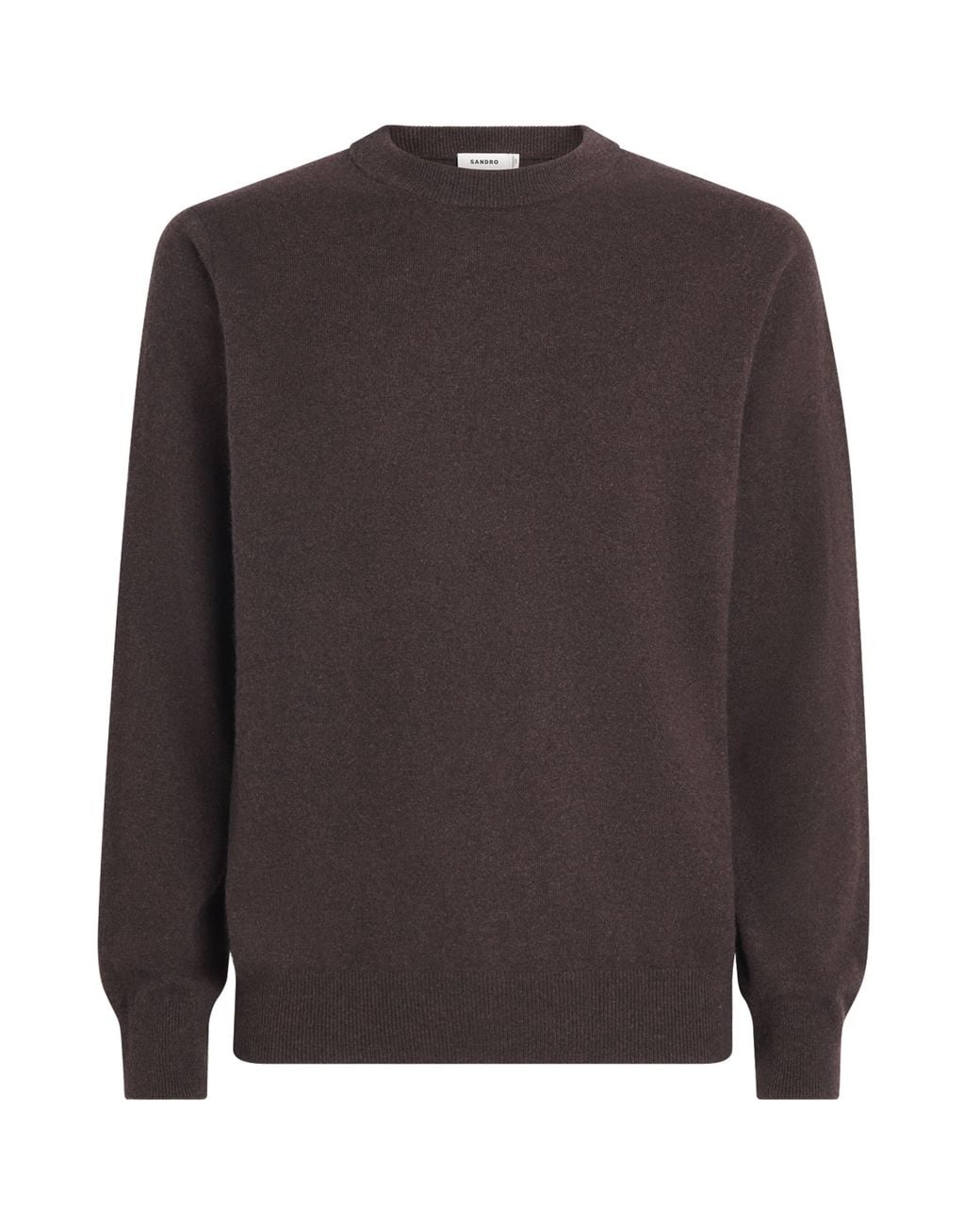 Sandro Brown Cashmere Sweater for men