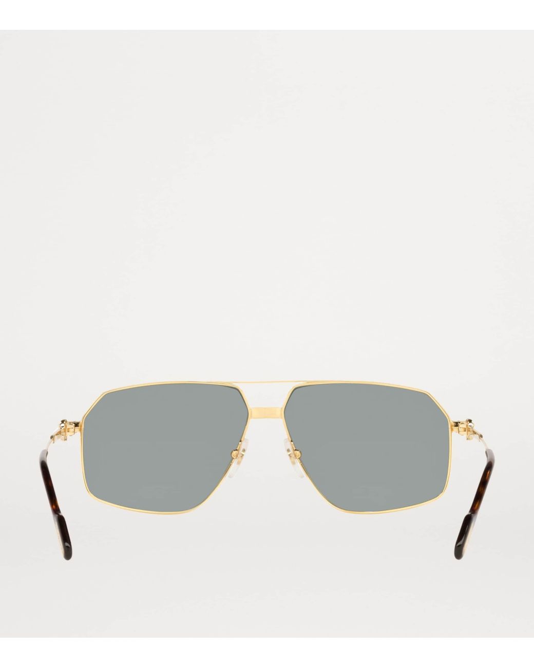 Cartier Gray Première De Pilot Sunglasses for men