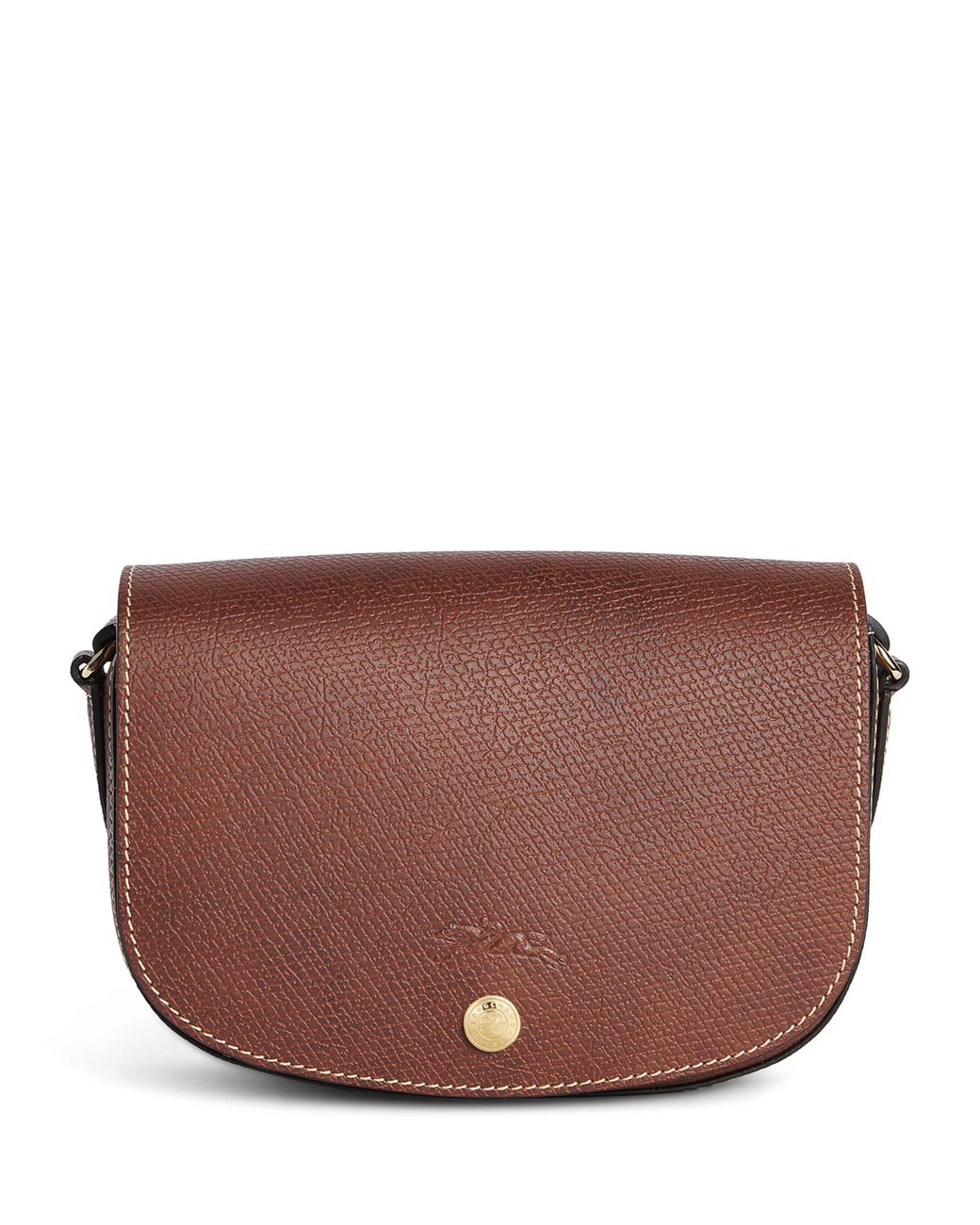 Longchamp Brown Small Leather Épure Cross-Body Bag