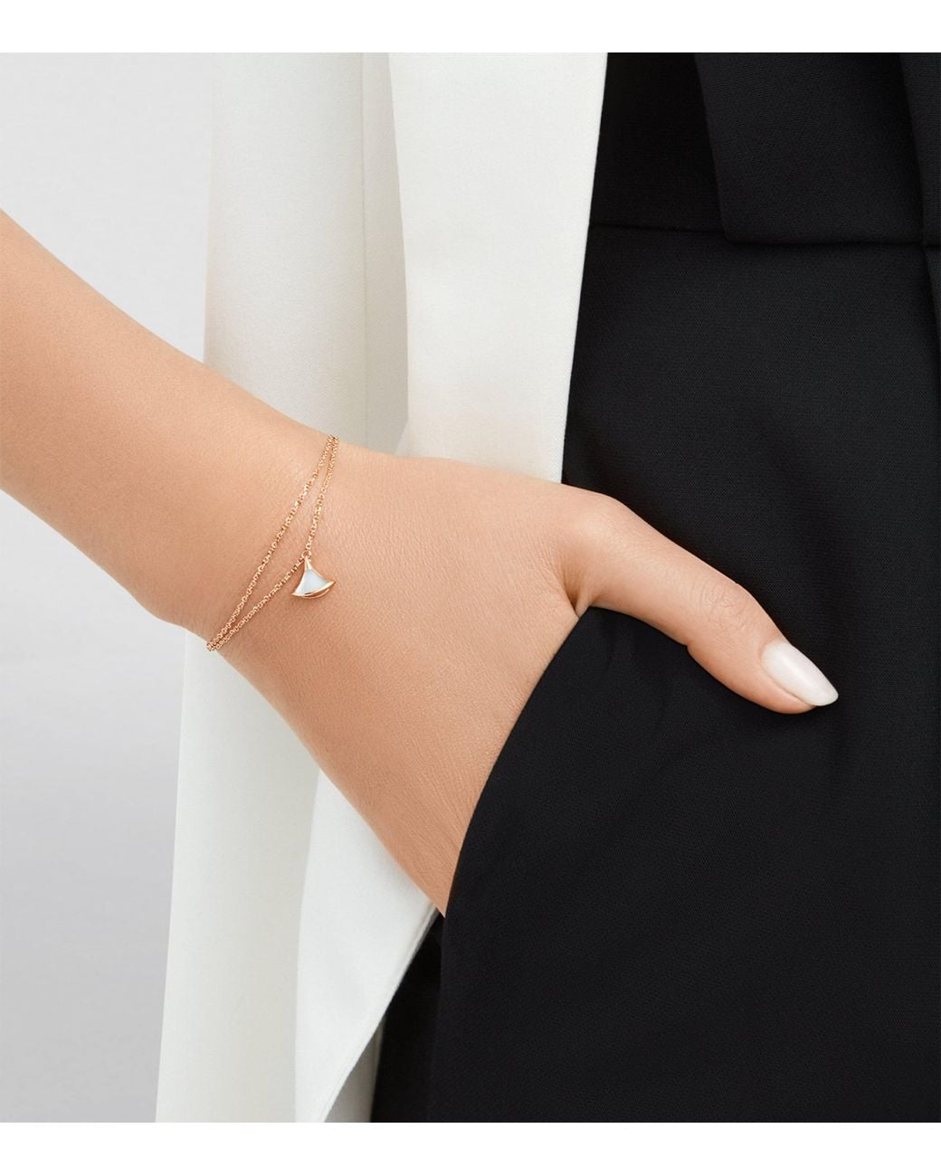 BVLGARI Metallic And Diamond Divas' Dream Bracelet