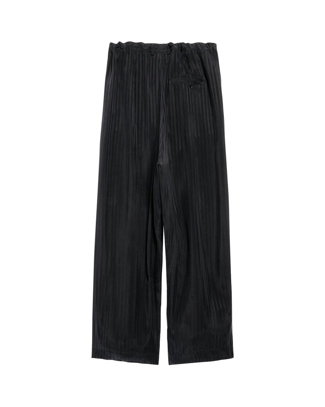 Balenciaga Black Fluid Tailored Trousers