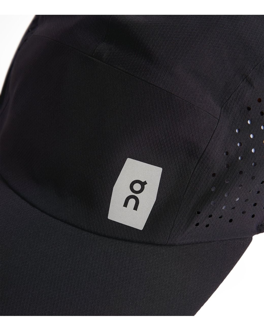 On Shoes Black Lightweight Baseball Cap for men