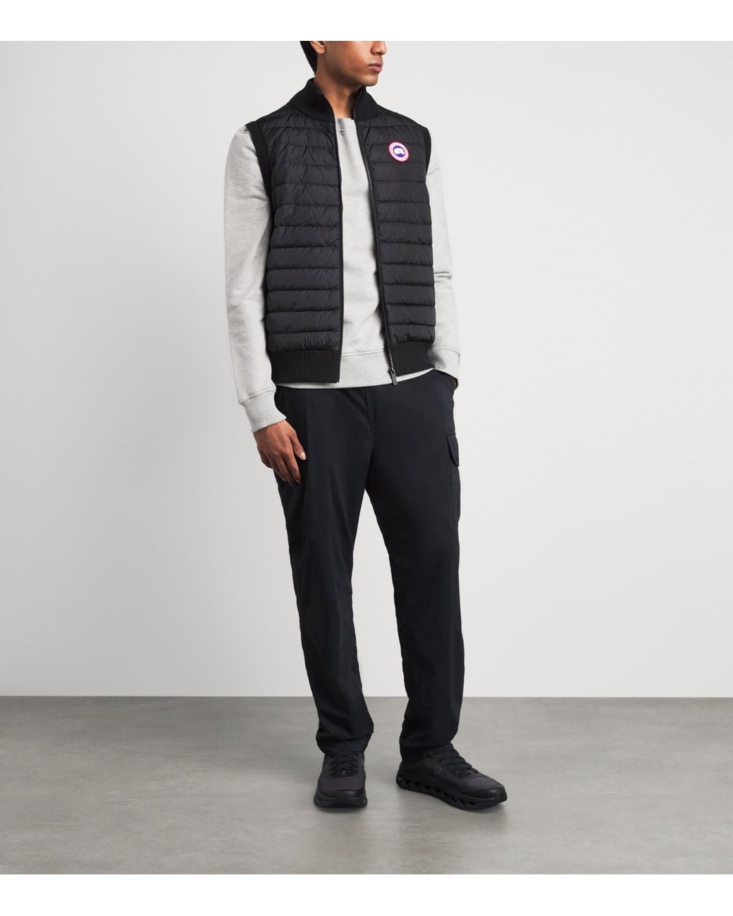 Canada Goose Black Hybridge Gilet for men
