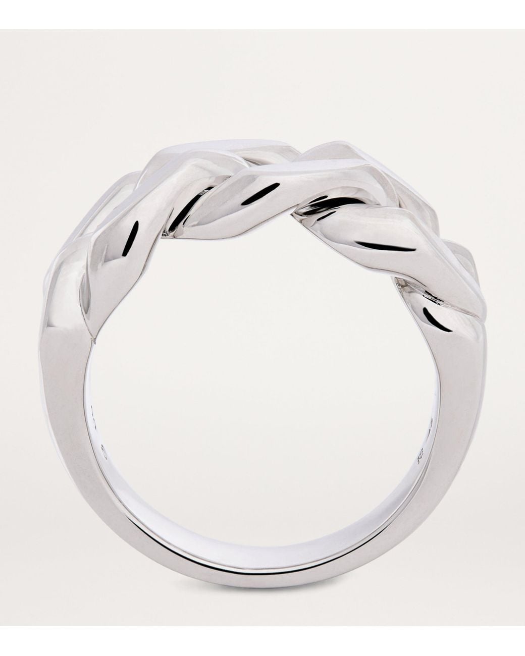 Tom Wood Metallic Sterling Dean Ring for men