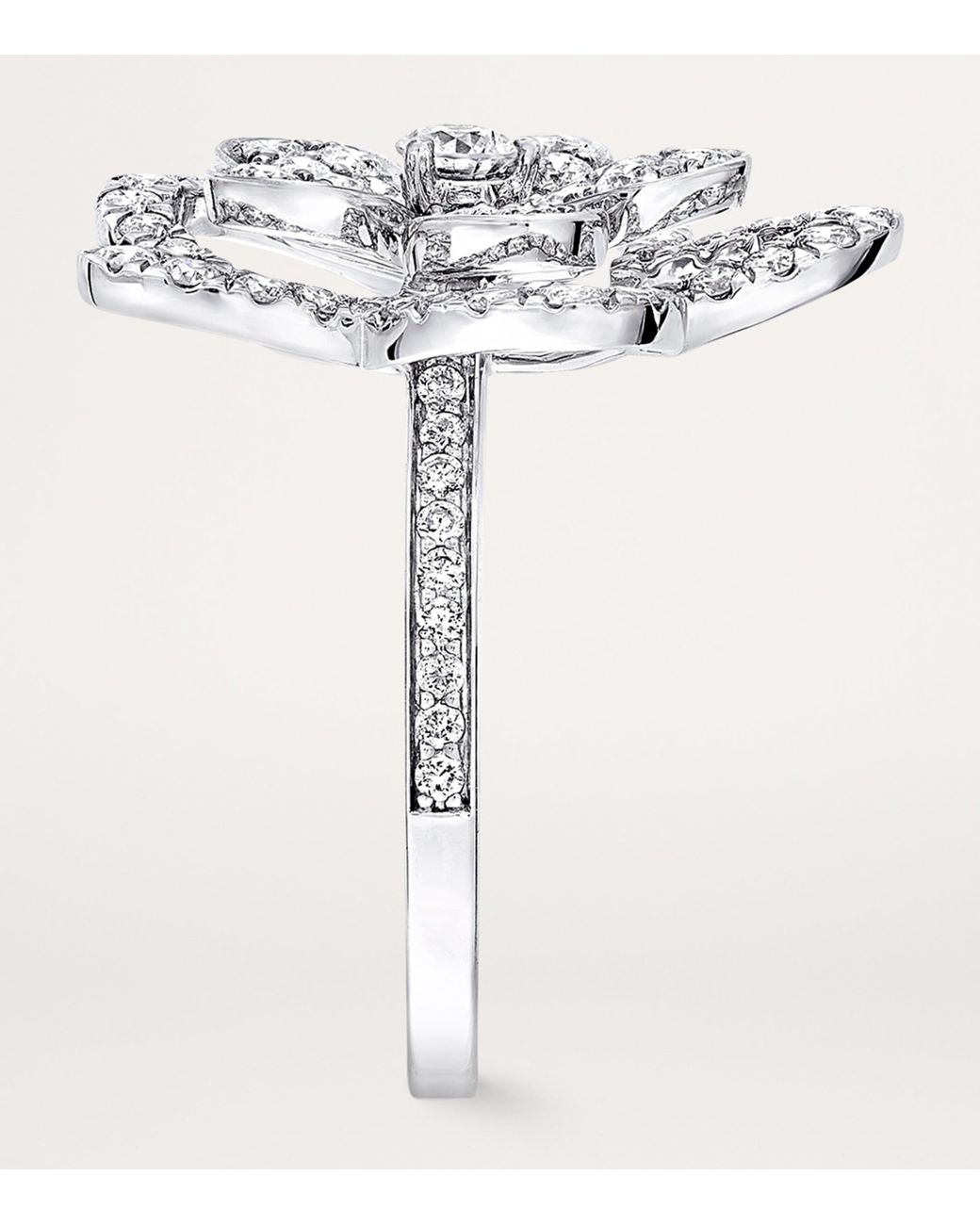 Graff White And Diamond Wild Flower Ring