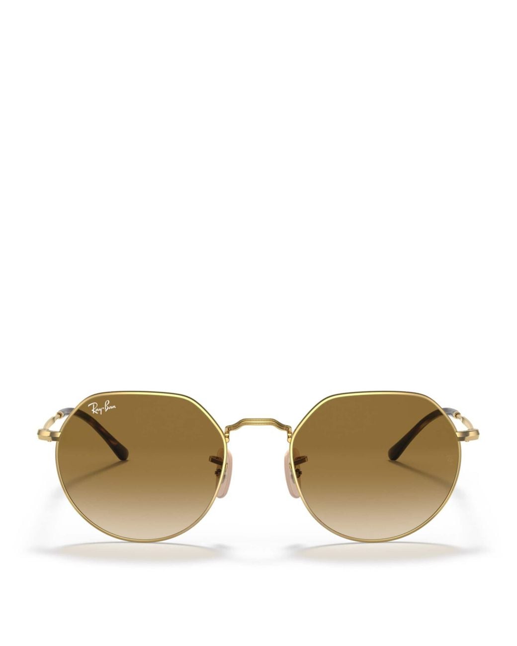 Ray-Ban Metallic Rb3565 Jack Irregular Sunglasses