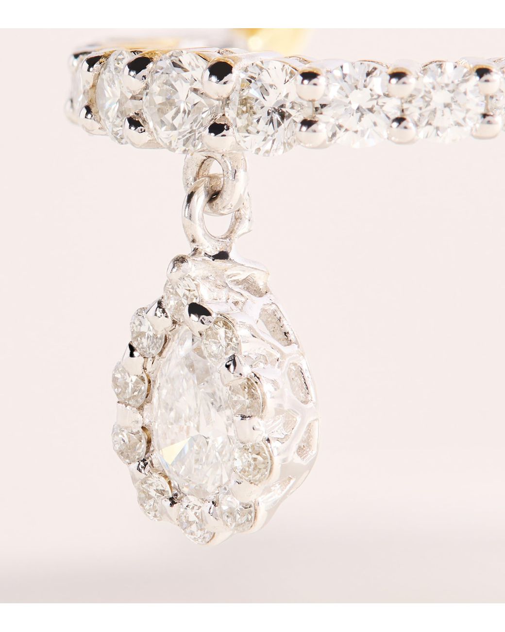 YEPREM Natural Mixed And Diamond Whisper Ear Cuff