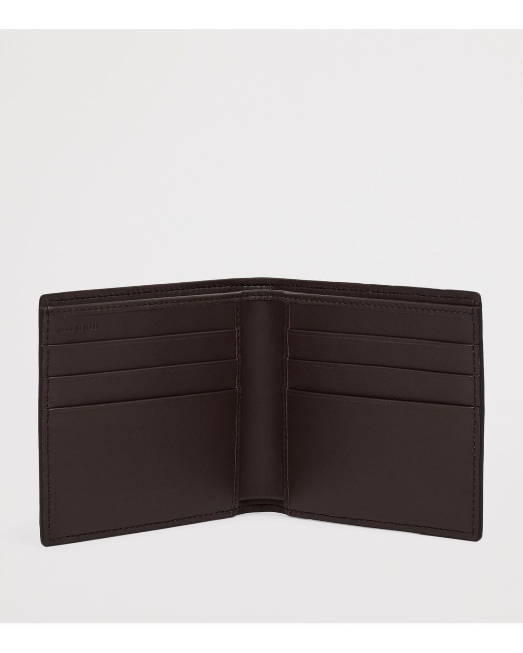 Smythson Black Calfskin Ludlow Bifold Wallet for men