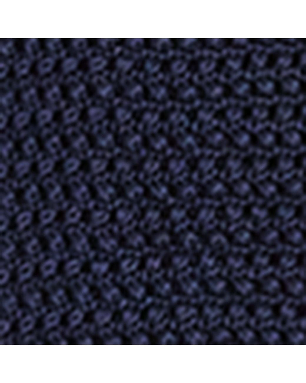 Ralph Lauren Blue Silk Knitted Tie for men