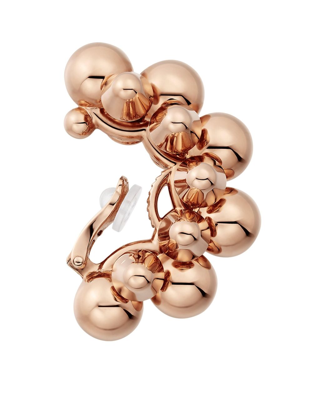 Cartier White Clash De Xl Model Single Clip-On Earring