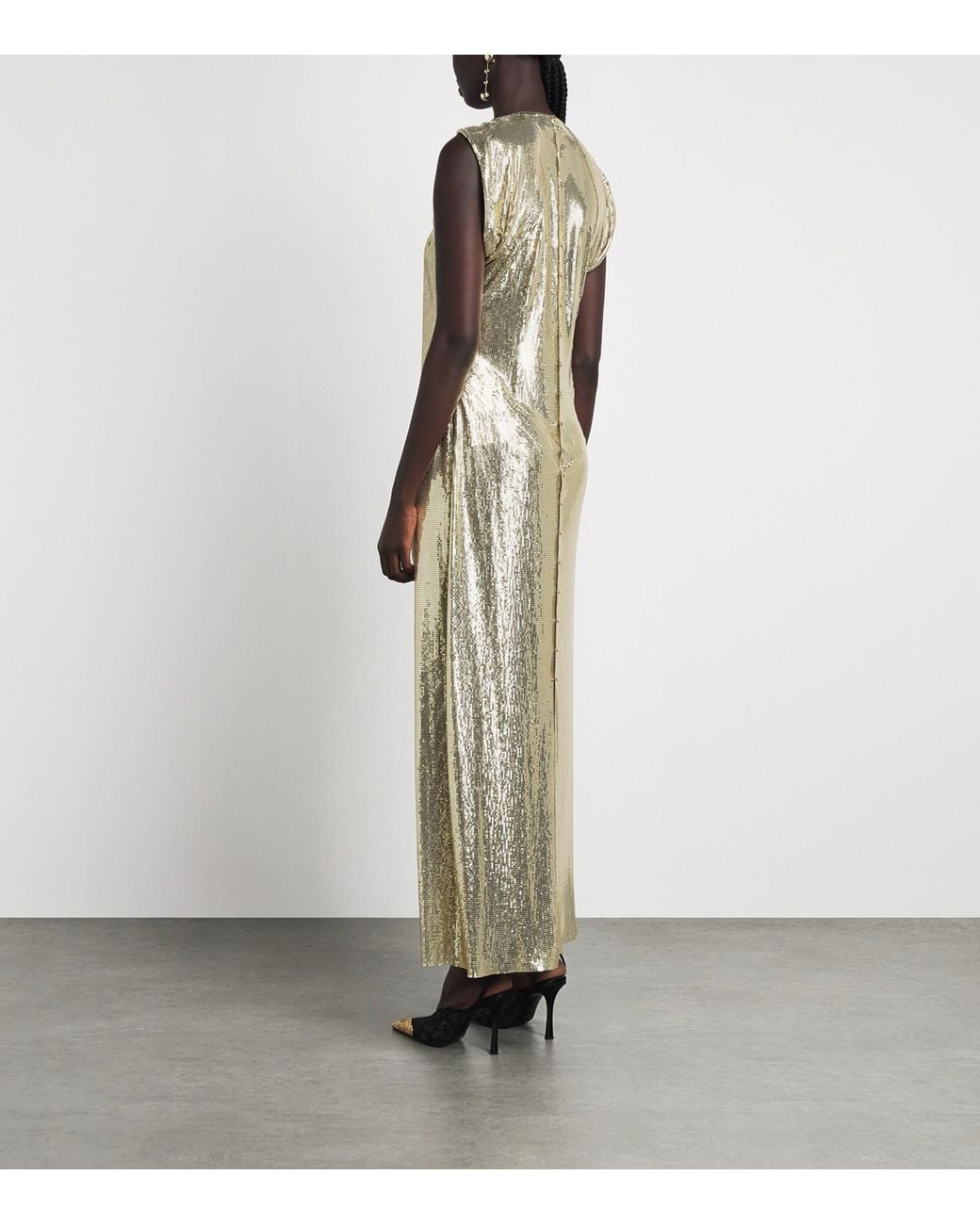 Rabanne Metallic X Dinh Van Chainmail Gown