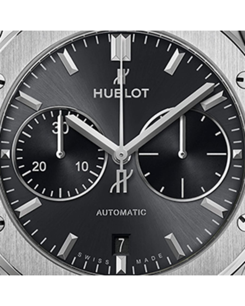 Hublot Gray Titanium Classic Fusion Chronograph