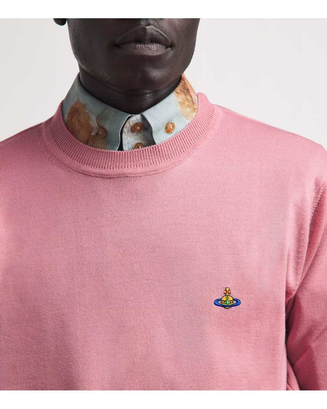 Vivienne Westwood Pink Wool Alex Sweater for men