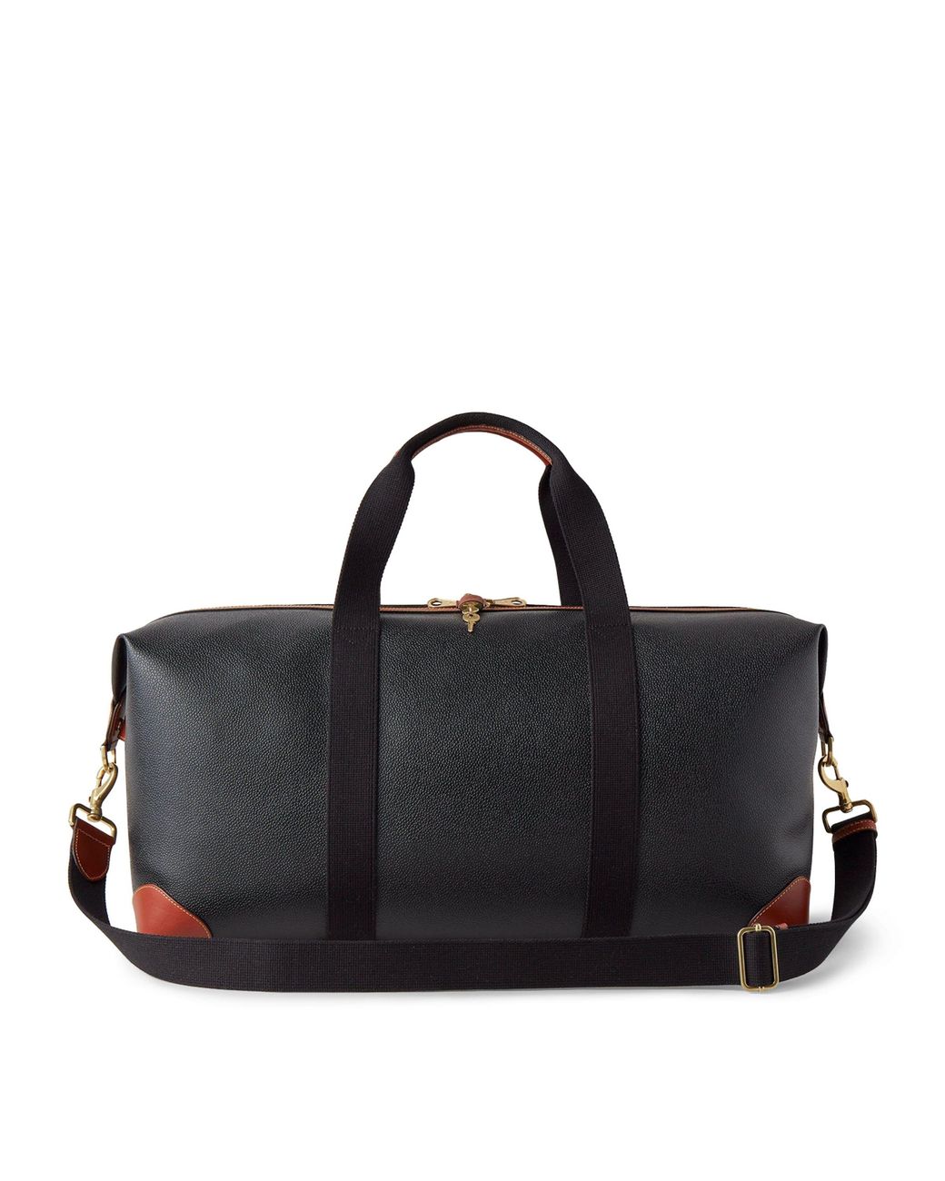 Mulberry Black Medium Clipper Holdall for men
