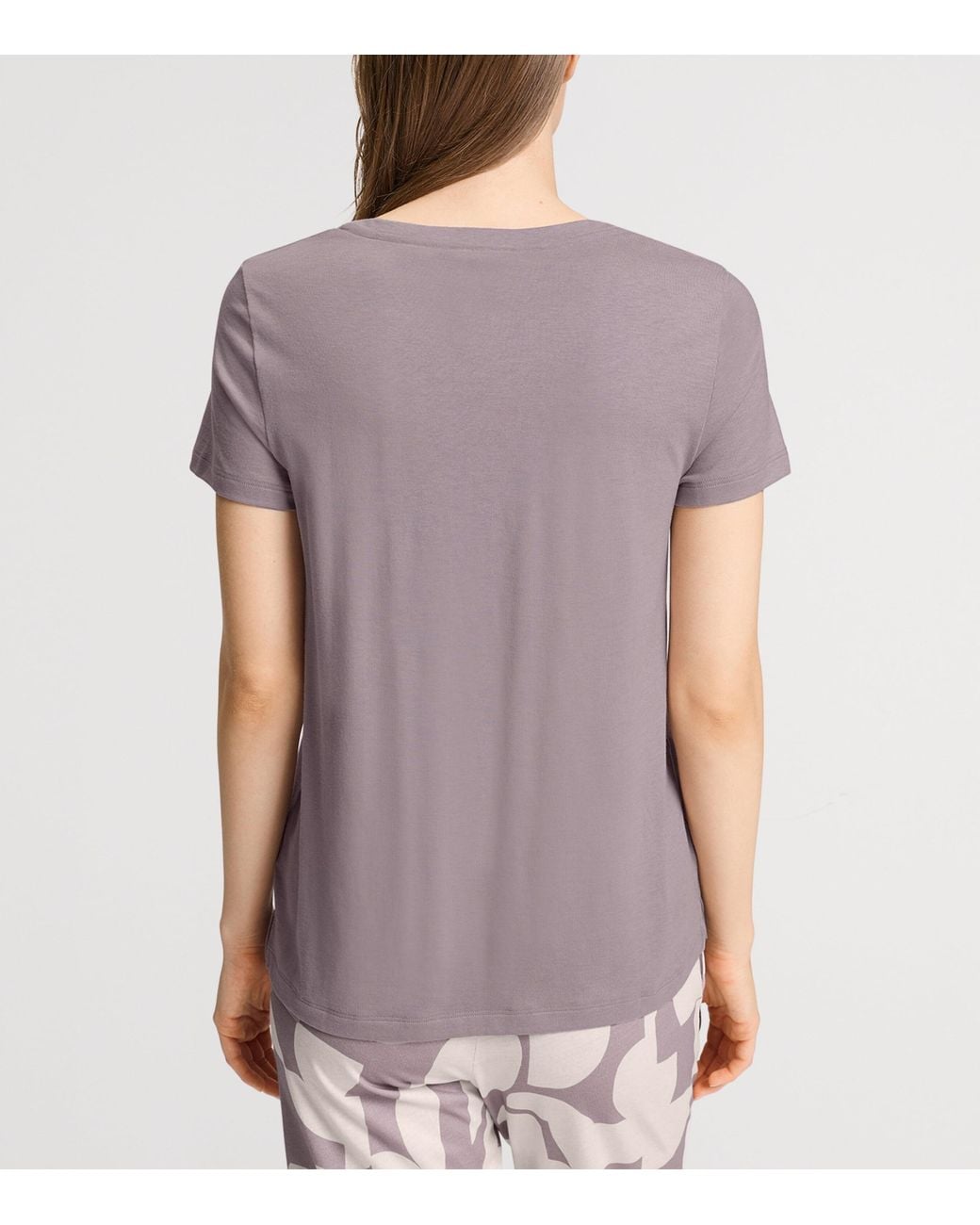 Hanro Purple Sleep & Lounge T-Shirt