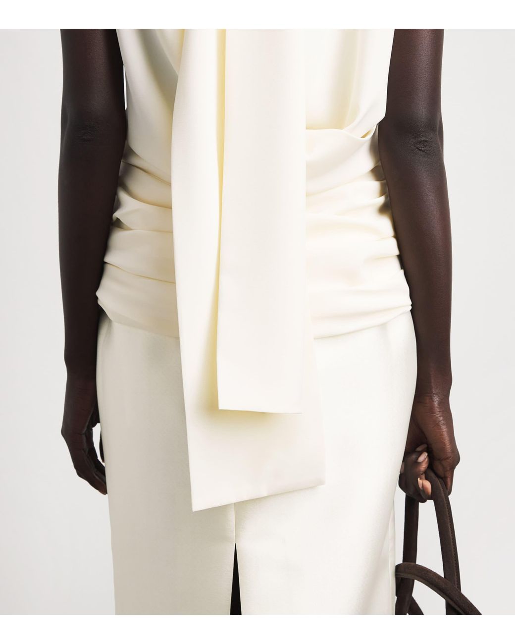 Voranida White Sleeveless Etta Blouse