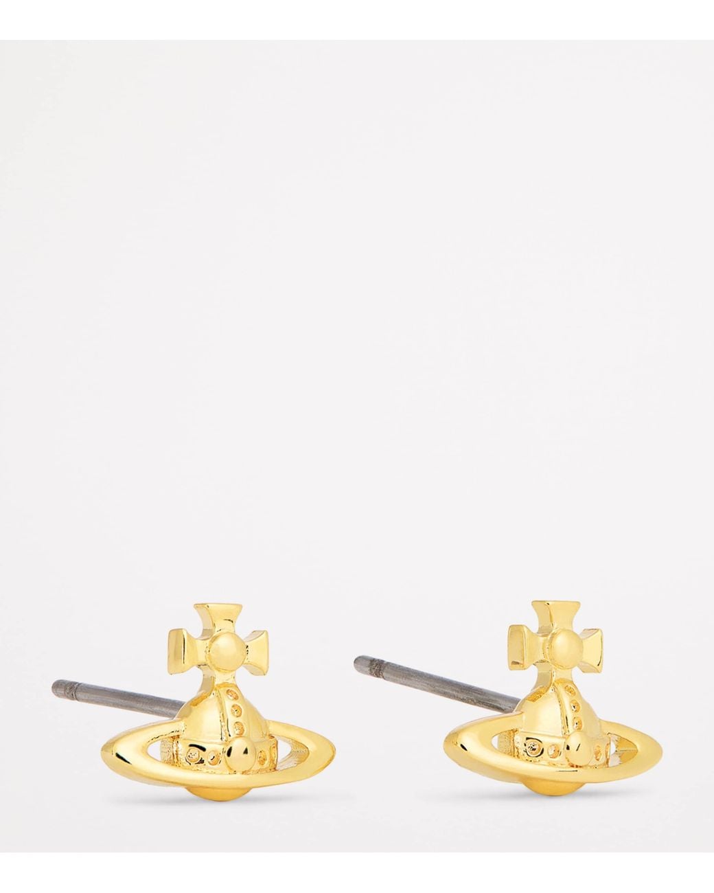 Vivienne Westwood Metallic Lorelei Orb Stud Earrings for men