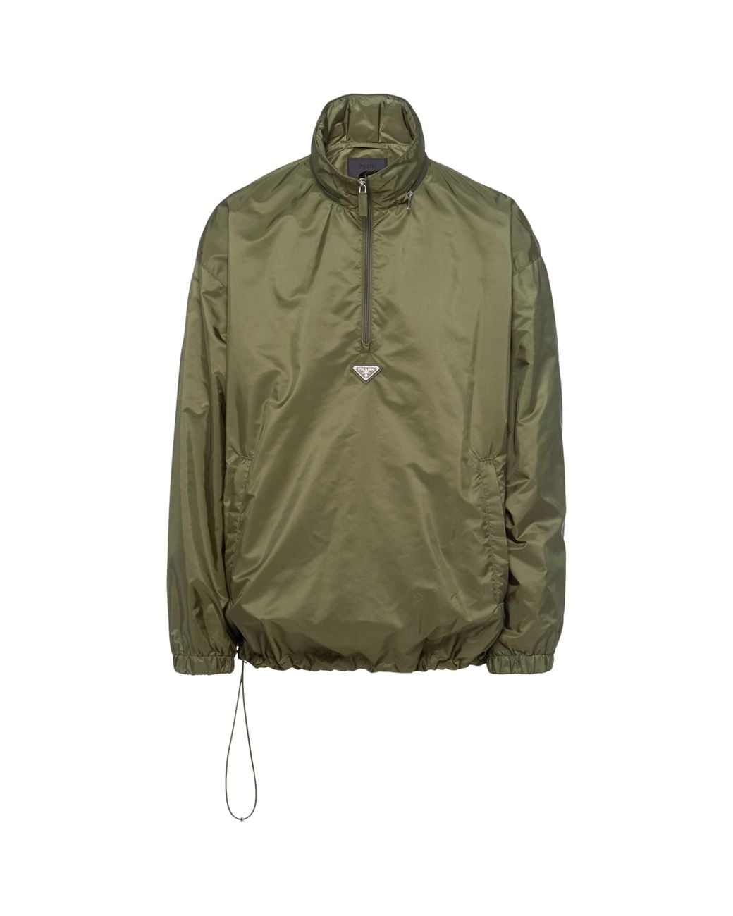 a様限定　PRADA Re-Nylon Camouflage Half-Zip Prada Re-Nylon Half-Zip Jacket in Green for Men | Lyst Canada