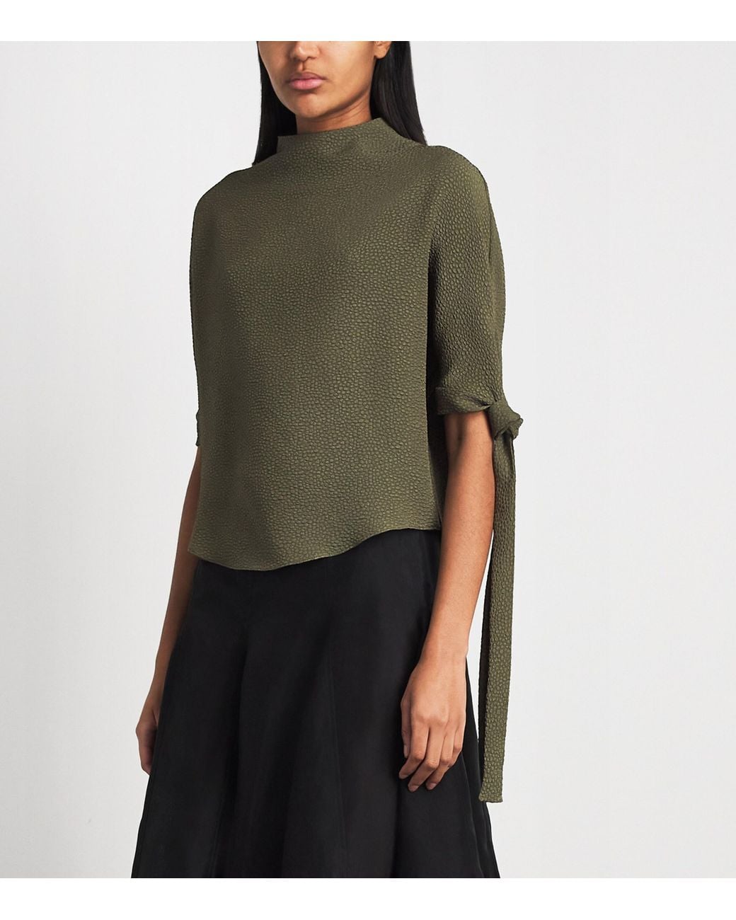 Edeline Lee Green Pedernal Blouse