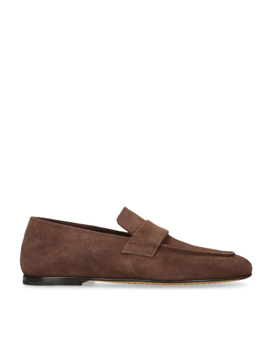 Officine Creative Brown Suede Blair Loafers