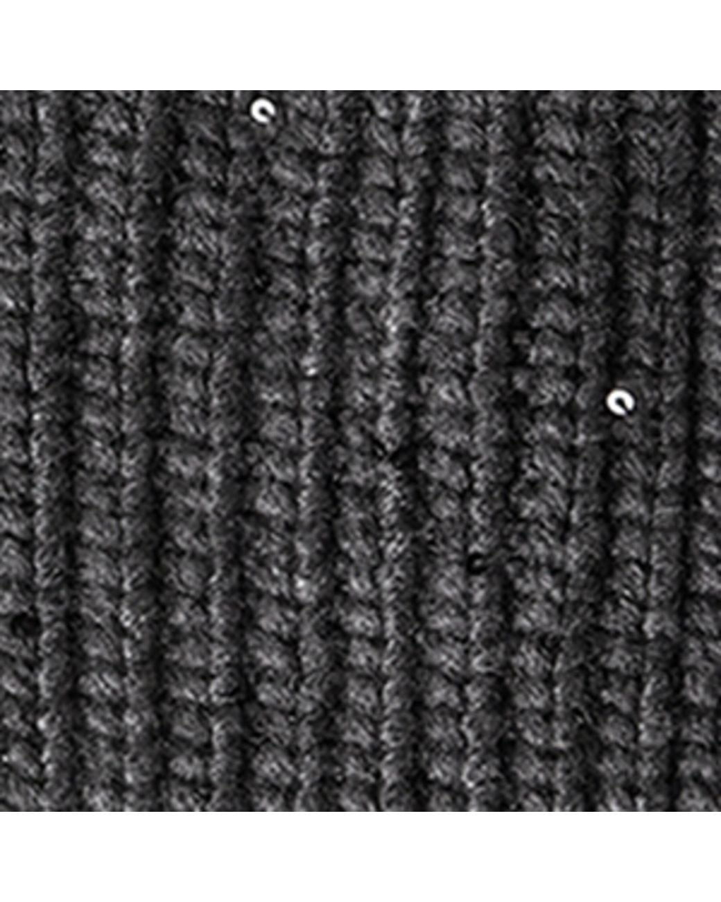 Brunello Cucinelli Black Silk-Cashmere Embellished Beanie