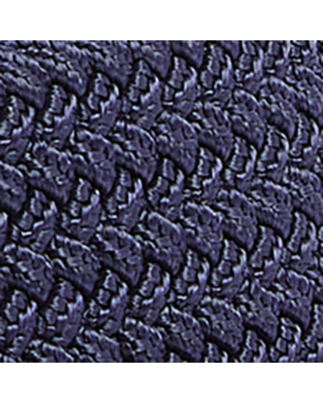 Barbour Blue Leather-Trimmed Woven Belt for men