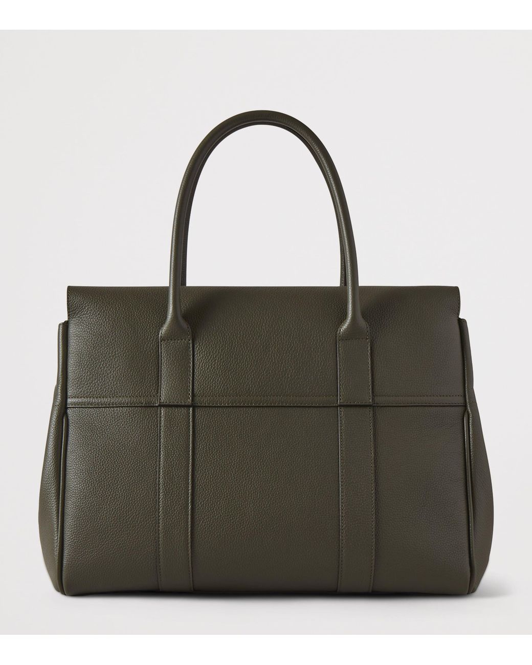 Mulberry Black Leather Bayswater Top-Handle Bag