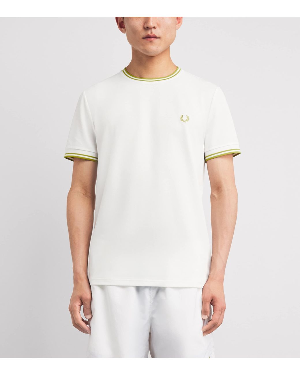 Fred Perry White Tennis T-Shirt for men
