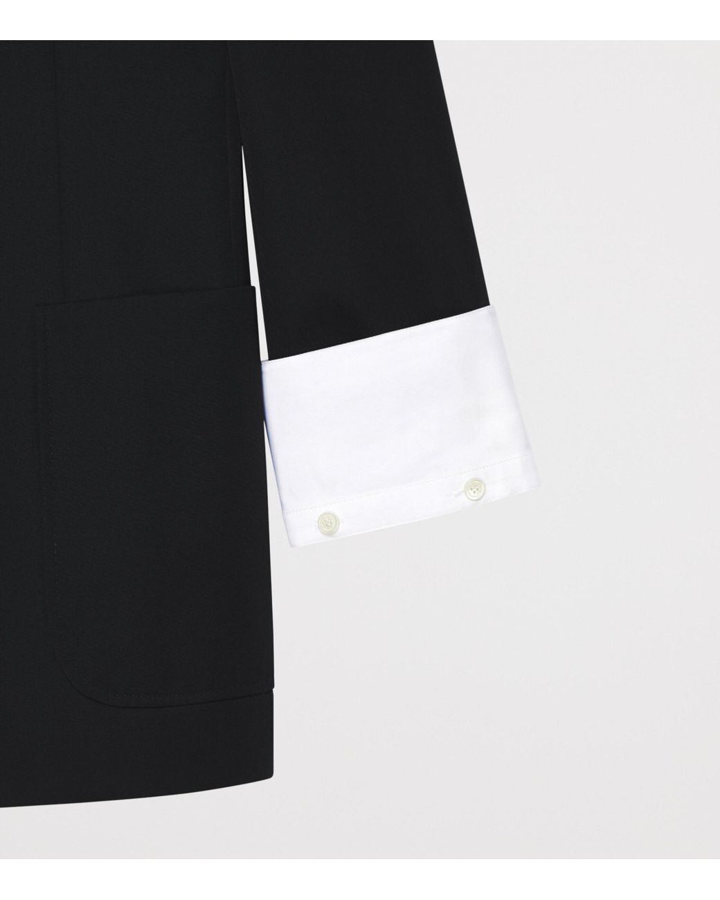 Givenchy Black Wool Double-Breasted Blazer