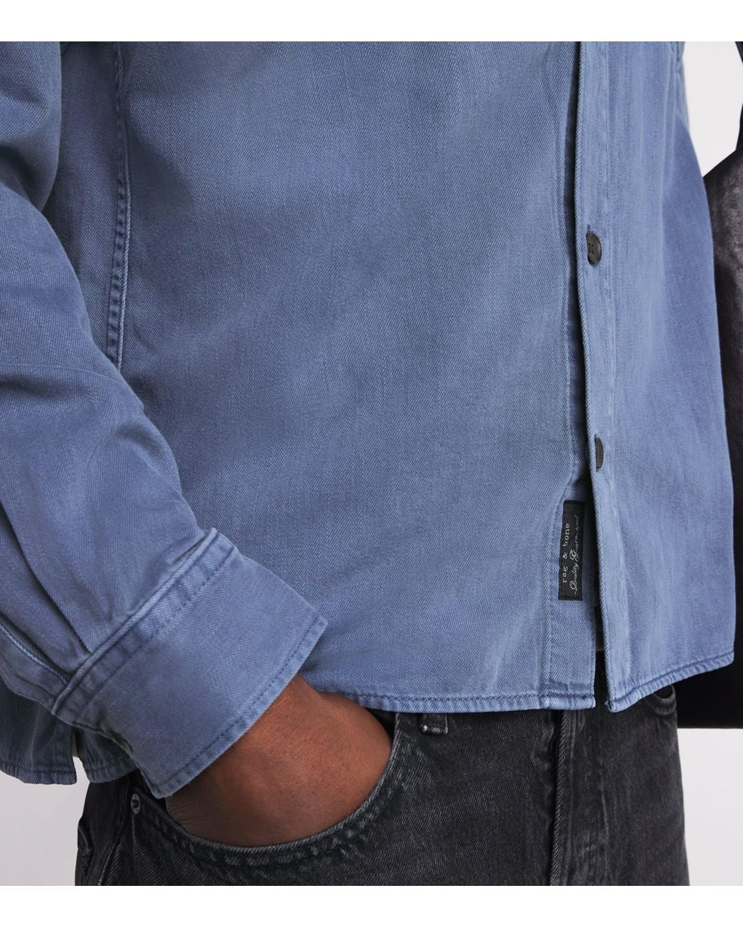 Rag & Bone Blue Workwear Denim Shirt for men