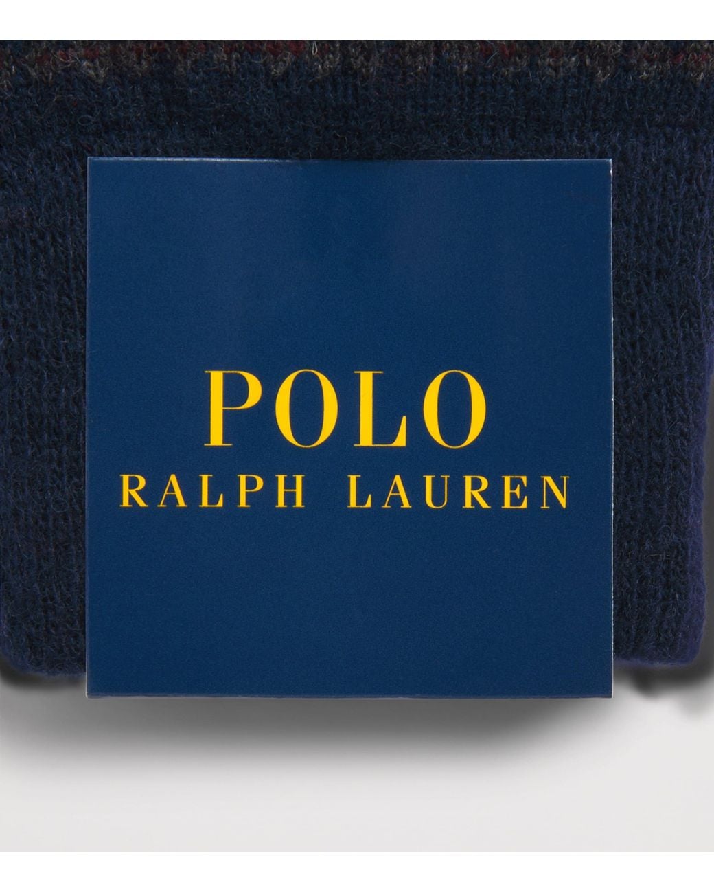 Polo Ralph Lauren Blue Wool-Blend Fair Isle Socks for men