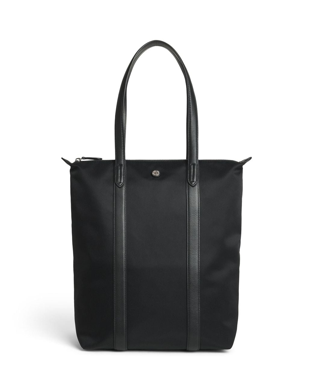 Harrods Black Nylon Tote Bag