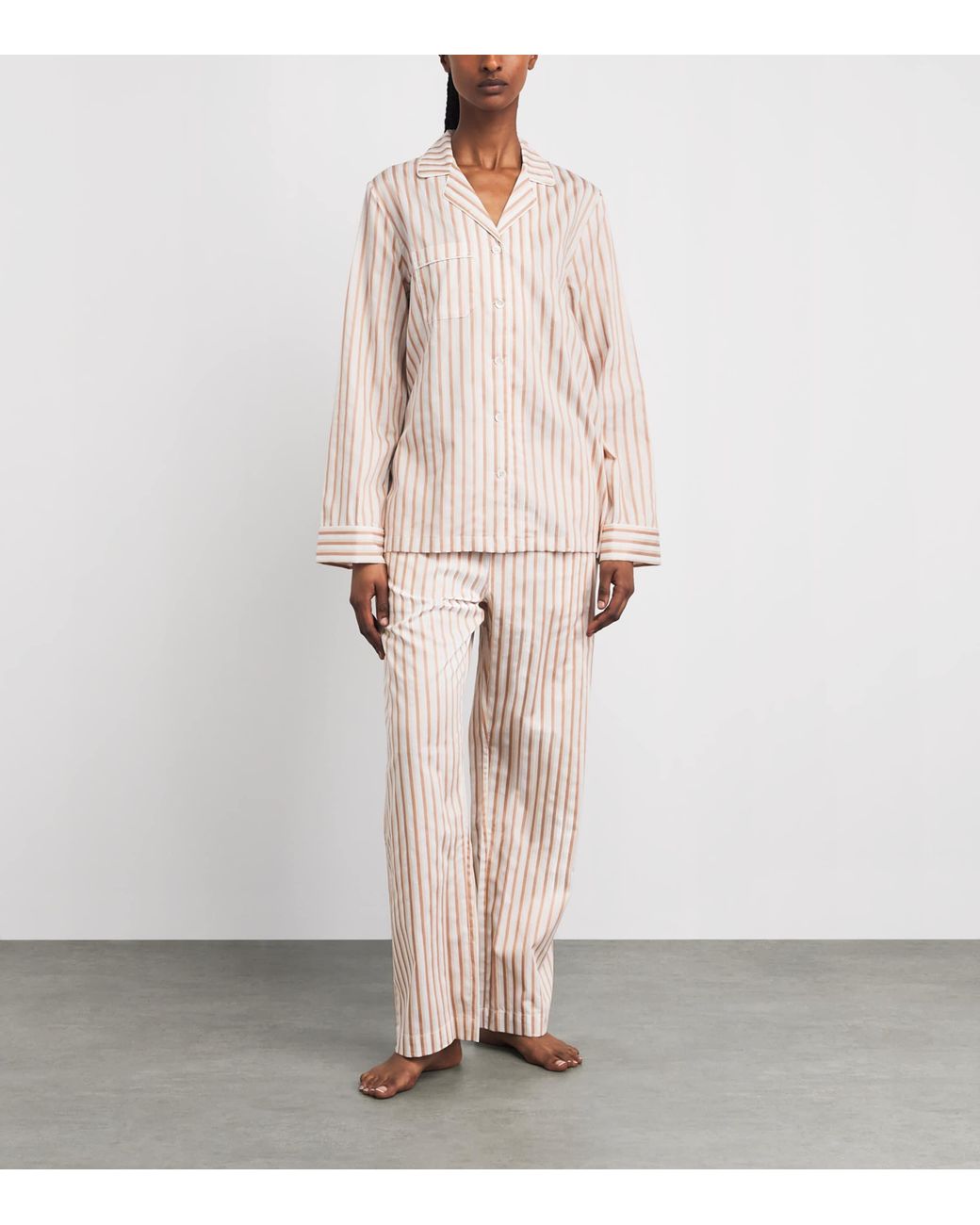 Derek Rose Multicolor Cotton Capri Pyjama Set