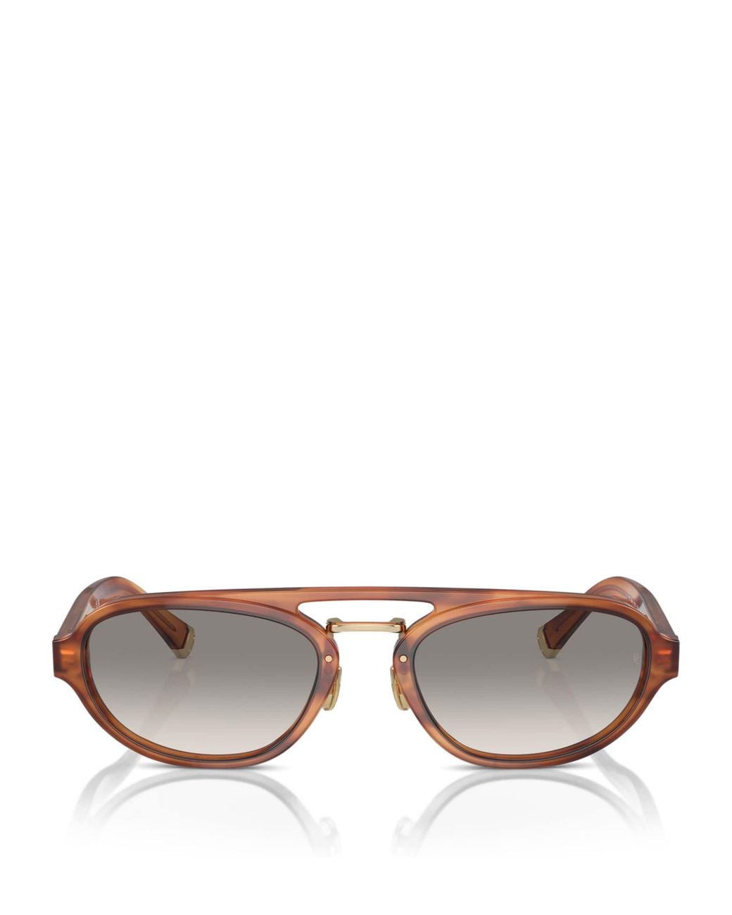 Brunello Cucinelli Brown Acetate Bc4008S Sunglasses