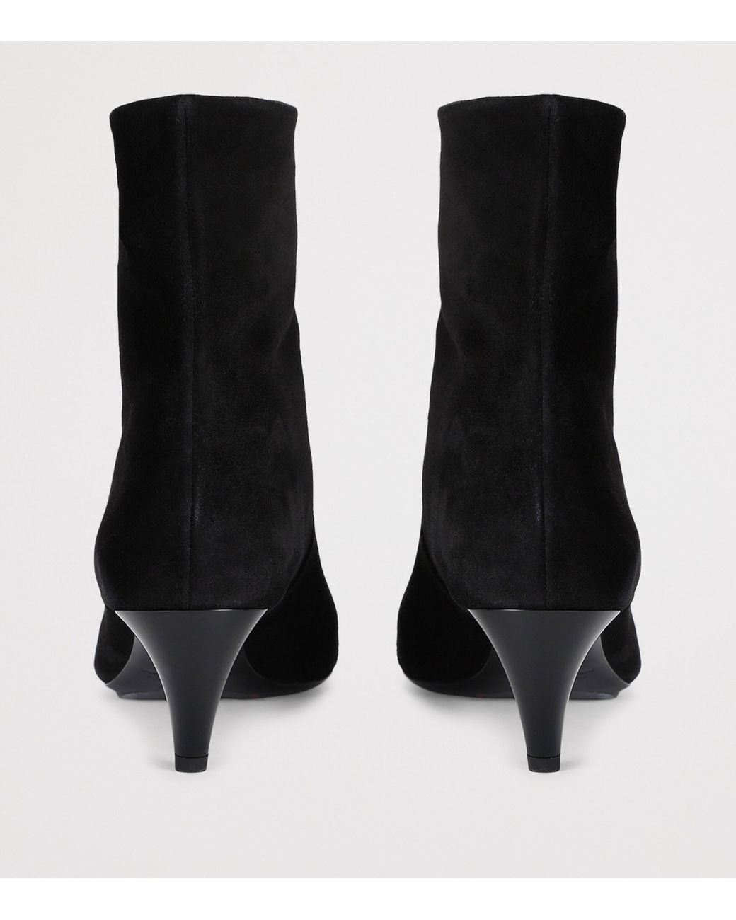 Isabel Marant Black Suede Jiry Ankle Boots 55