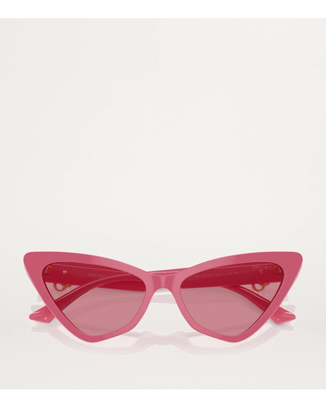Jimmy Choo Pink Acetate Jc5008 Sunglasses